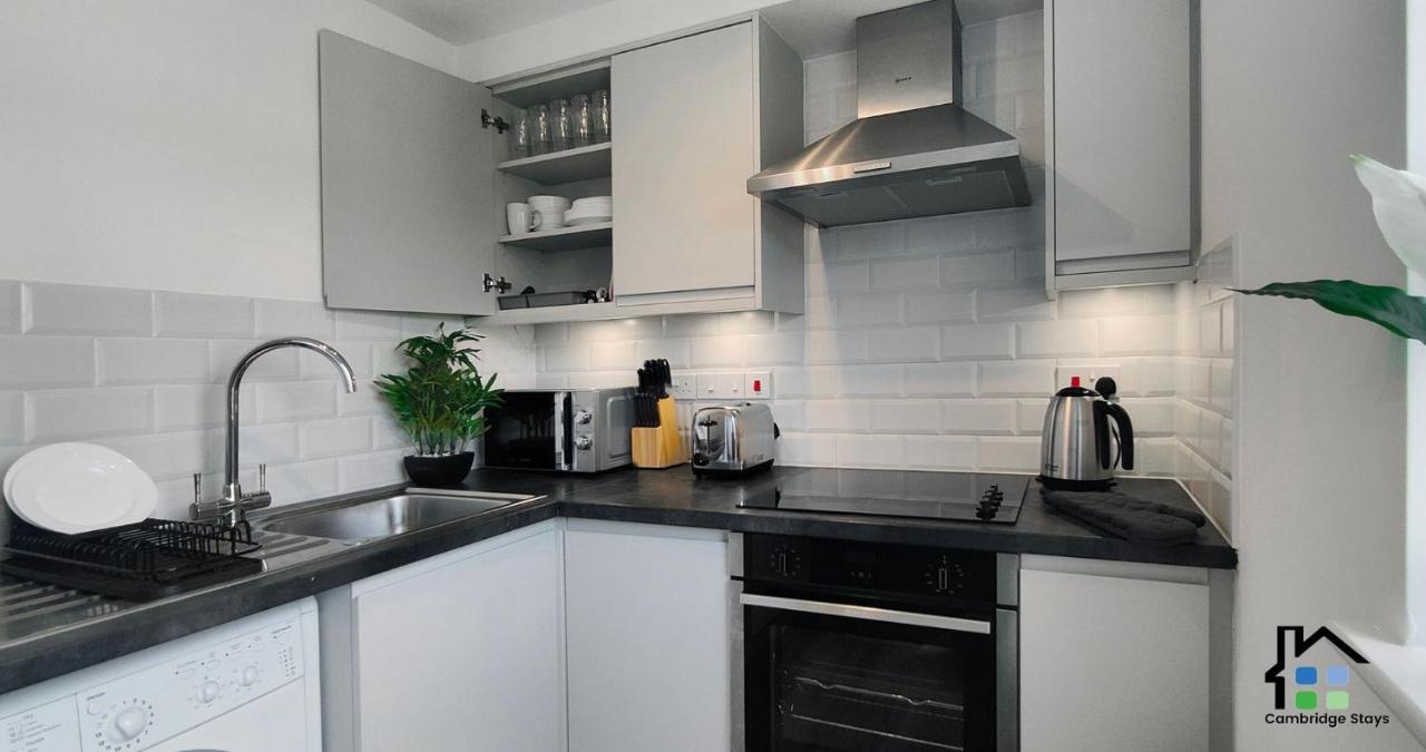 Cambridge Stays Central Apart Hotel 1Br Flats-Easy Walk To City Centre-Parking Exterior foto