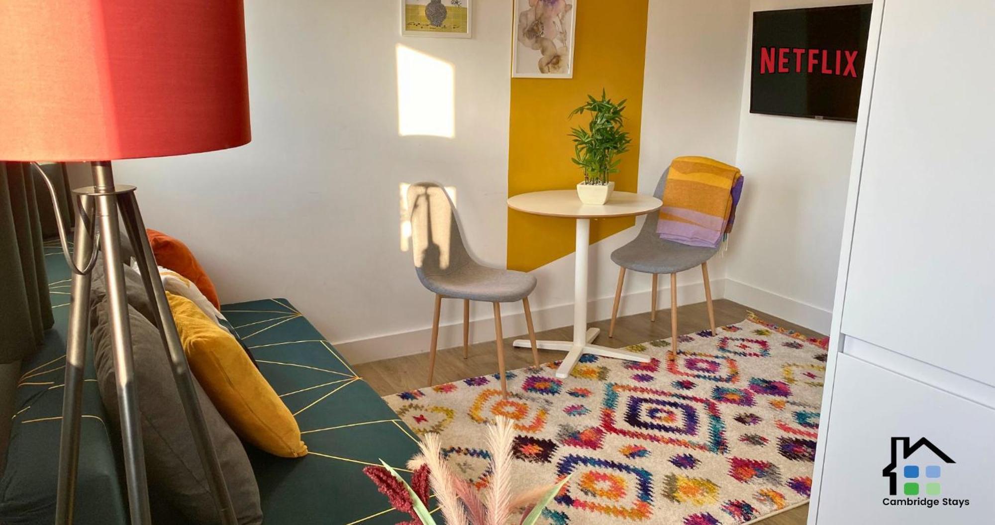 Cambridge Stays Central Apart Hotel 1Br Flats-Easy Walk To City Centre-Parking Exterior foto