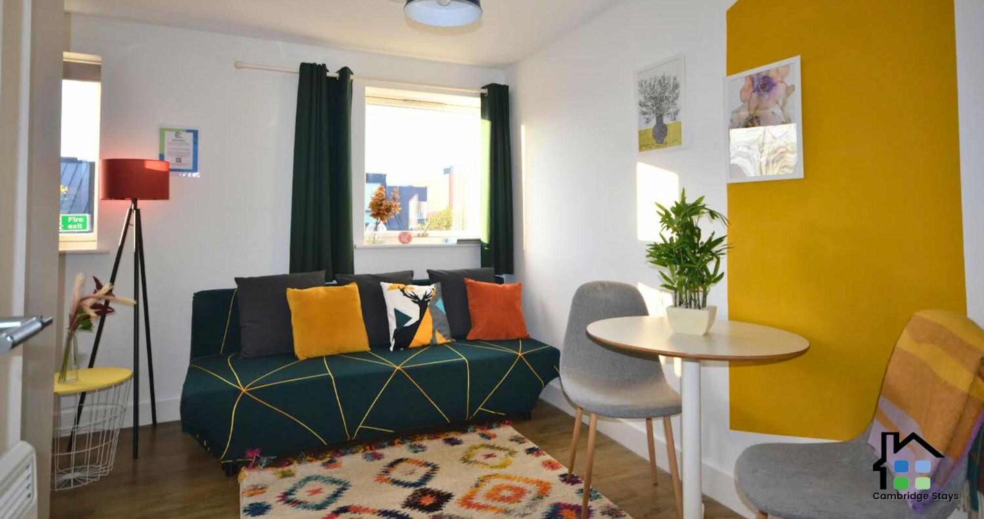 Cambridge Stays Central Apart Hotel 1Br Flats-Easy Walk To City Centre-Parking Exterior foto